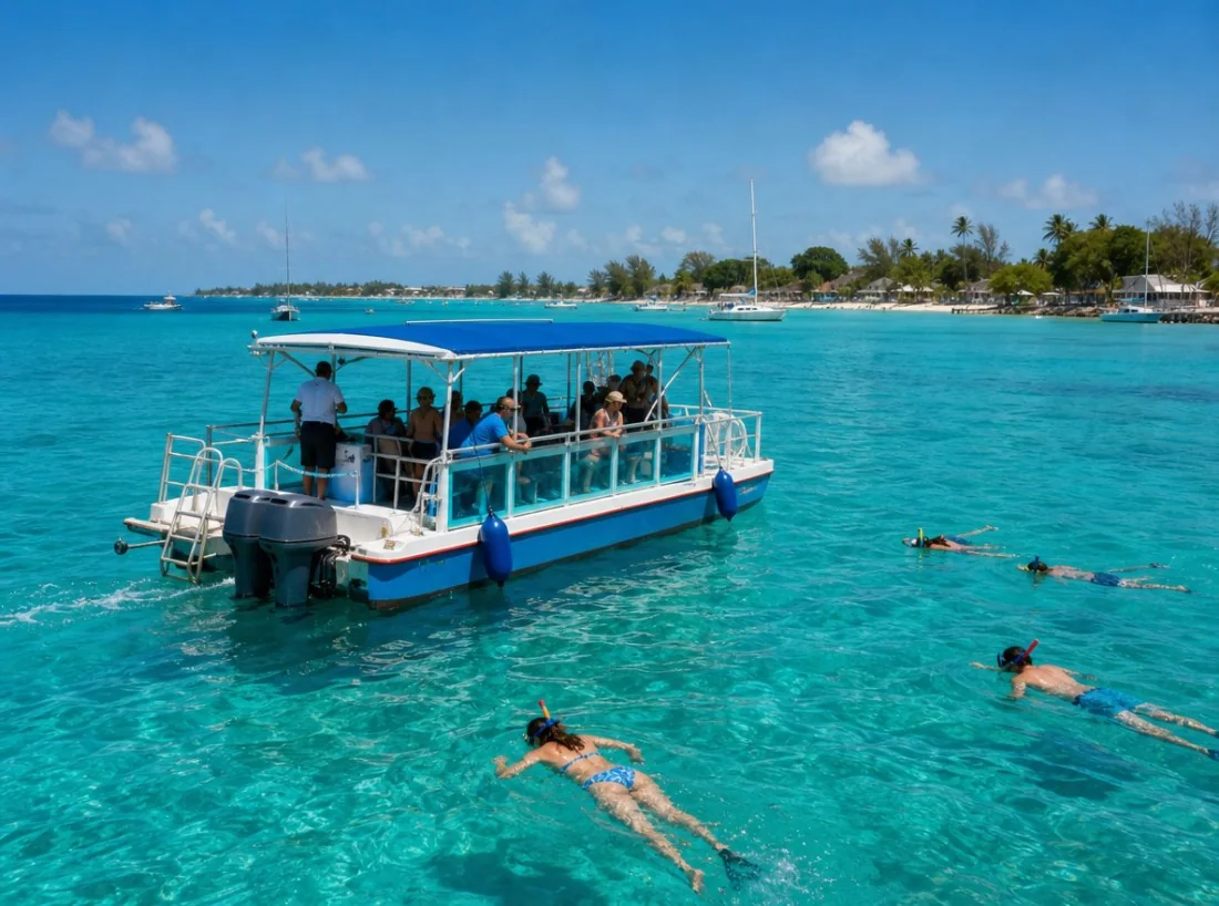 Carlisle Bay Turtle and Shipwreck Boat Cruise